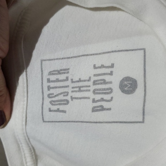 FOSTER THE PEOPLE GRAPHIC TEE SIZE Medium Tshirt Indie Pop Festival Pumped Up - Picture 5 of 5